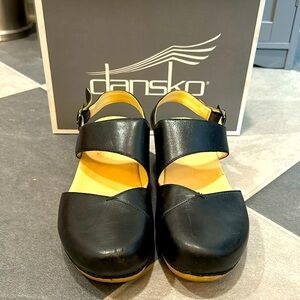 Dansko black sandals